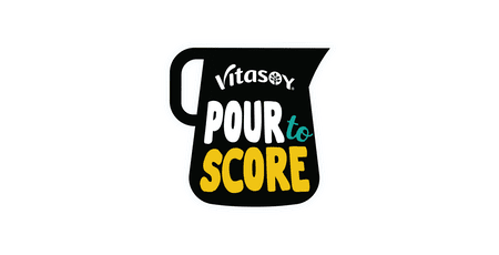 Vitasoy Pour to Score logo